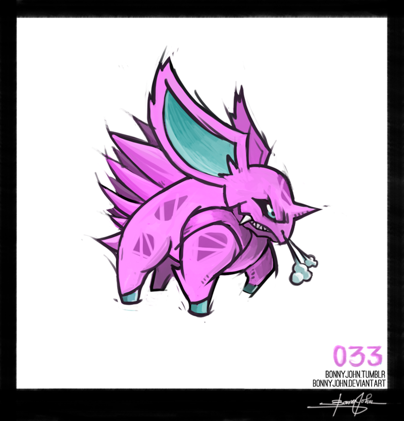 Illustration for article titled Nidorino! Pokemon One a Day!